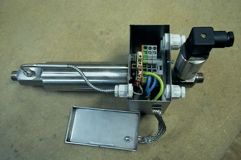 Canon à air chaud industriel