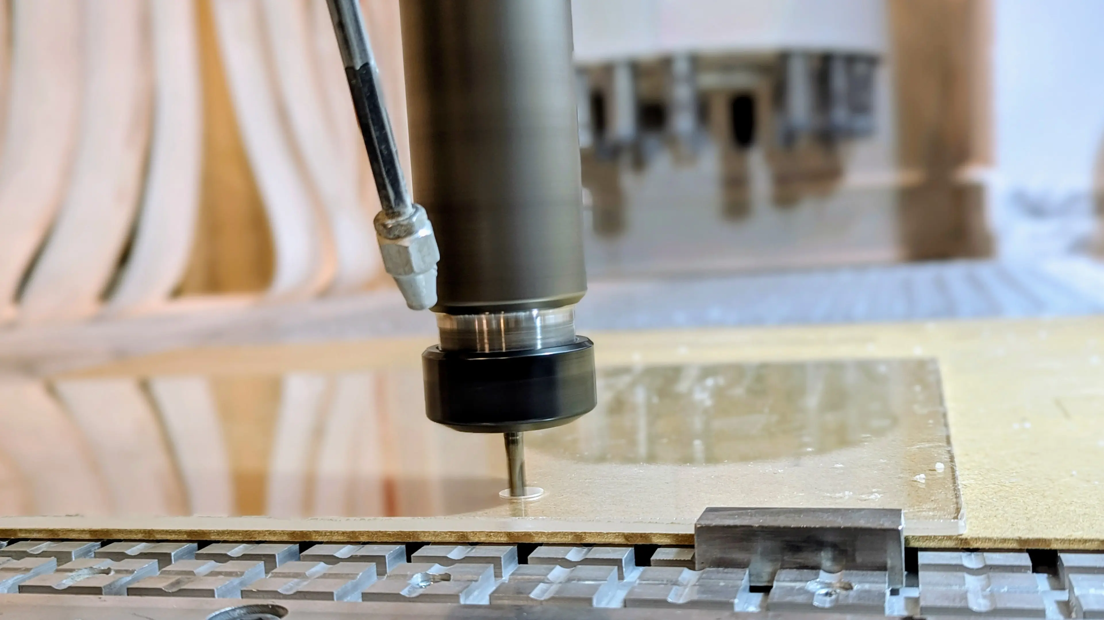 Composite materials machining
