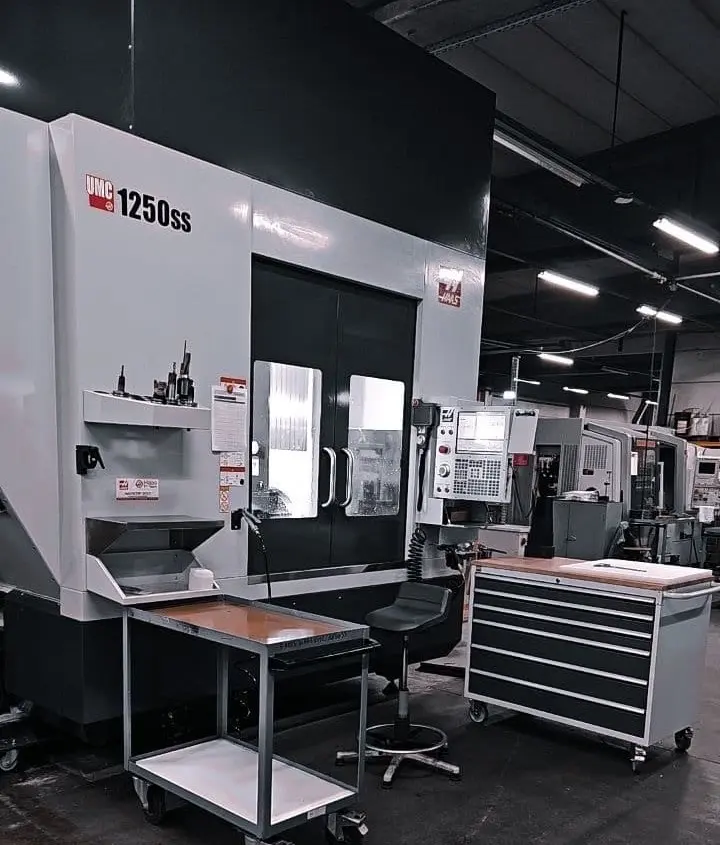 Retour sur un moment fort de 2023 : l’arrivée de notre Haas UMC1250 SS